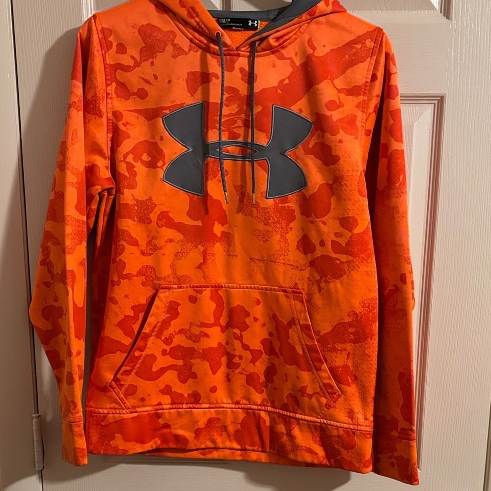 Under Armour Vibrant Orange Camo Hoodie